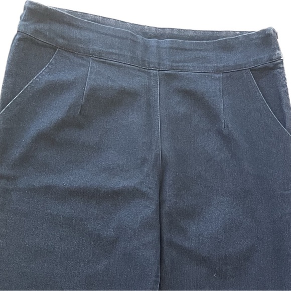 Collectif High-Waisted Side Zip Pinup Jeans, Size L (UK 14) - Picture 3 of 7